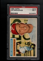 1956 Topps #275 Jim Greengrass PSA 7 NM PHILADELPHIA PHILLIES